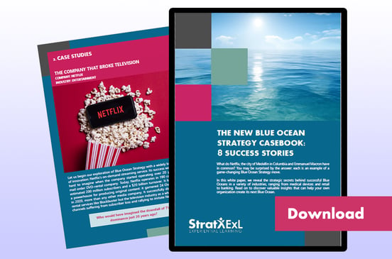 The New Blue Ocean Strategy Casebook Download landing page